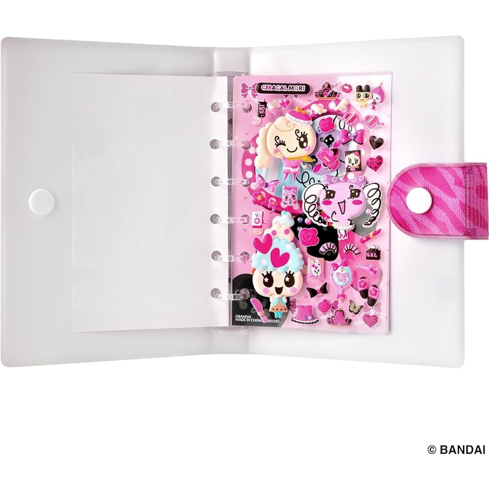 Bandai Tamagotchi Seal Set Vivid Version Age 6 and Up Collectible Toy