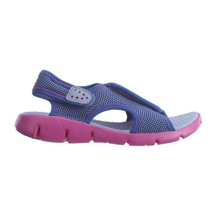 Nike Sunray Adjust 4 Rutschfeste Dämpfung Abriebfest Atmungsaktiv Kinder Sandalen Lila Kinder 386520-504