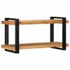 VidaXL Wall Shelf 90x33x45 Cm Solid Acacia Wood, Floating Shelf, Wall Display Shelf, CD Shelf, Shelf 4017487