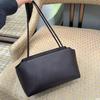 Borsa Sottobraccio Minimalista THROW in Pelle Piccola Borsa a Mano Vera da Donna per il Pendolarismo Quotidiano