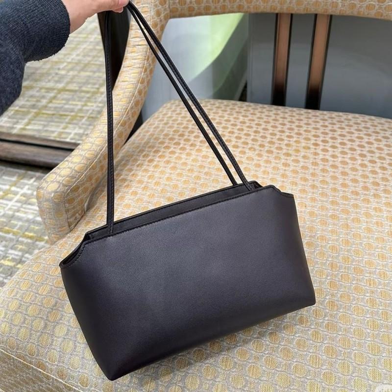 Borsa Sottobraccio Minimalista THROW in Pelle Piccola Borsa a Mano Vera da Donna per il Pendolarismo Quotidiano