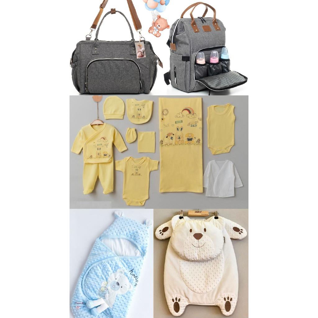 Organic Baby 8 Piece Hospital Release Unisex Coffee With Milk