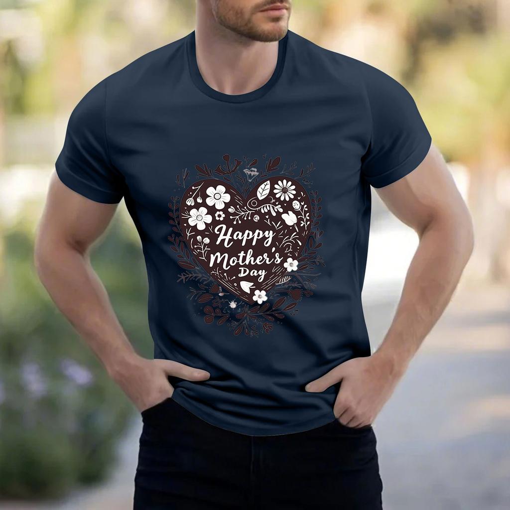 Koszula męska z krótkim rękawem i stójką, luźna, na wakacje, męska