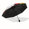1 Paraguas Plegable Portátil de 8 Varillas Temático del Rey León, Simba, Colorido, Apertura Automática para Hombres y Mujeres, Un Compañero Compacto para Viajes Diarios Adecuado para Lluvias Diarias