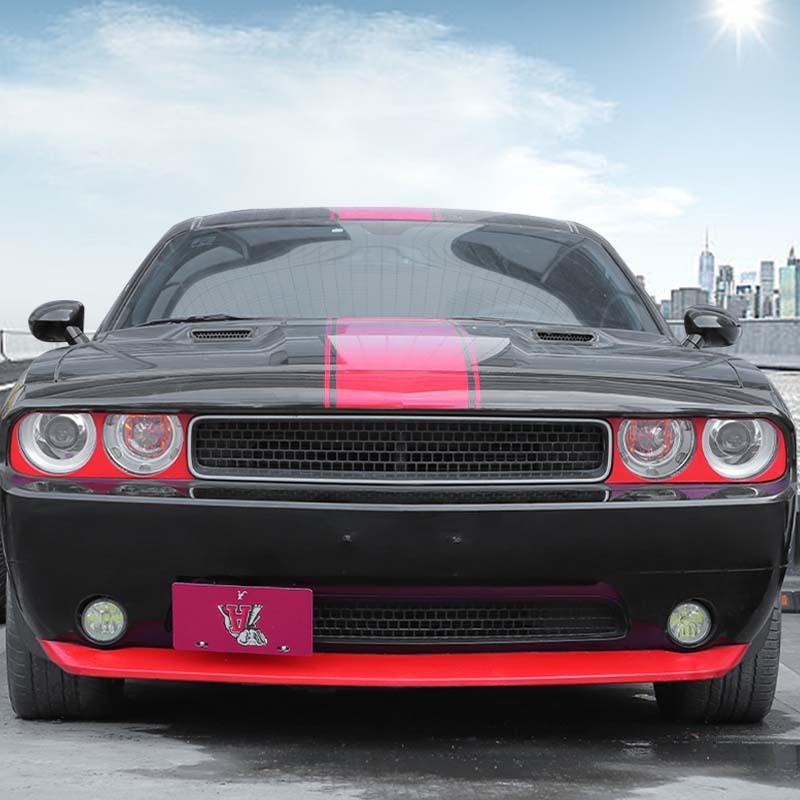 Car Metal Front License Plate Holder Bracket  Fit For Dodge Challenger 2009-2014 Exterior Accessories