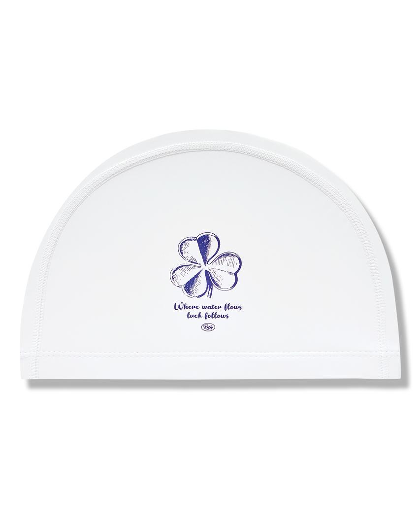 Laelliseupocheu [Qruc309 Nvy] Clover Urethane Coated Swim Cap Navy