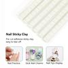 1 Pack Nail Adhesive Glue Clay Stick Removable Reusable Clay Stand Holder Display Tips Nails Art Practice Tools Manicure