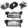 הוסף סטייל ופונקציונליות ל-For Mazda 2 3 2009 2013 שלך עם 2 יחידות כיסויי מנורות לוחית רישוי אחוריים