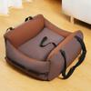 New Pet Car Kennel  Dog Travel Rear Car Seat  Removable and Washable  Thickened Anti-slip Dog Mat Cat Kennel