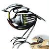 Metallkunst Skulptur Vogel Statue Garten Hof Haus Schreibtisch Dekoration Kreative Geschenke