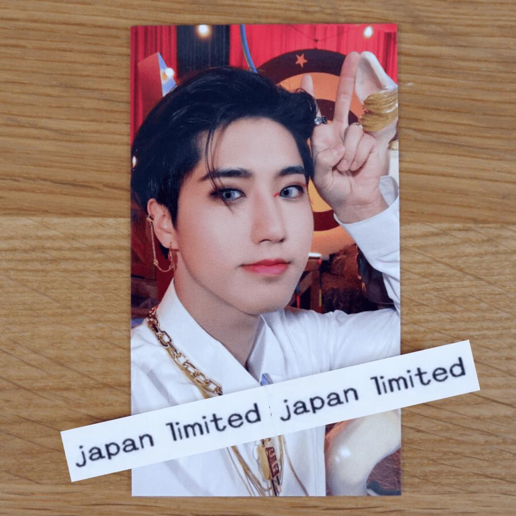 STRAY KIDS JAPAN CIRCUS OFFICIAL PHOTO CARD A B STANDARD FC ver. TOWER RECORDS HMV FC UNIT STAY