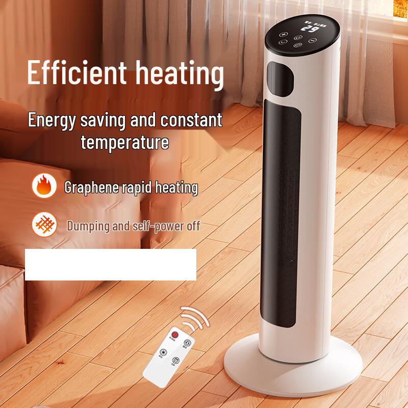Electric Fan Heater with Remote Control