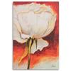 Canvas Print Peony Flower As Painted