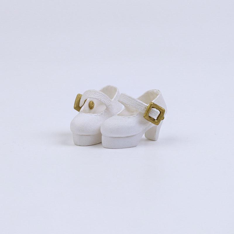 High Quality 2Pcs 1:12 OB11 Cute Princess High Heel Shoes Doll Classic Shoes Suit For Ob11 1/12 Bjd Detachable Doll Gsc DOD Doll Accessories