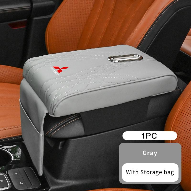 sdbf9 For Mitsubishi Car Elbow Support Armrest Box Pad Center Console Tissue Holder Accessories Outlander Lancer L200 ASX Pajero