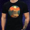 T-Shirt Herren Artemis Tempel Motiv Baumwolle Größe XS bis 5XL