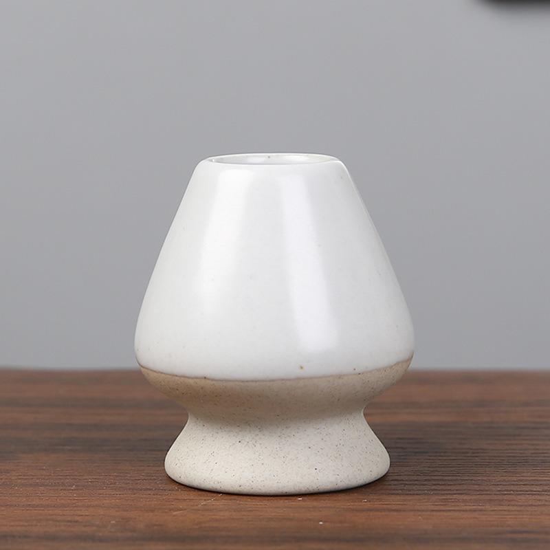 Ceramic Matcha Whisk Holder Chasen Stand Bowl Matcha Brush Tea Accessories Japanese Teaware Accessories CJTZ001