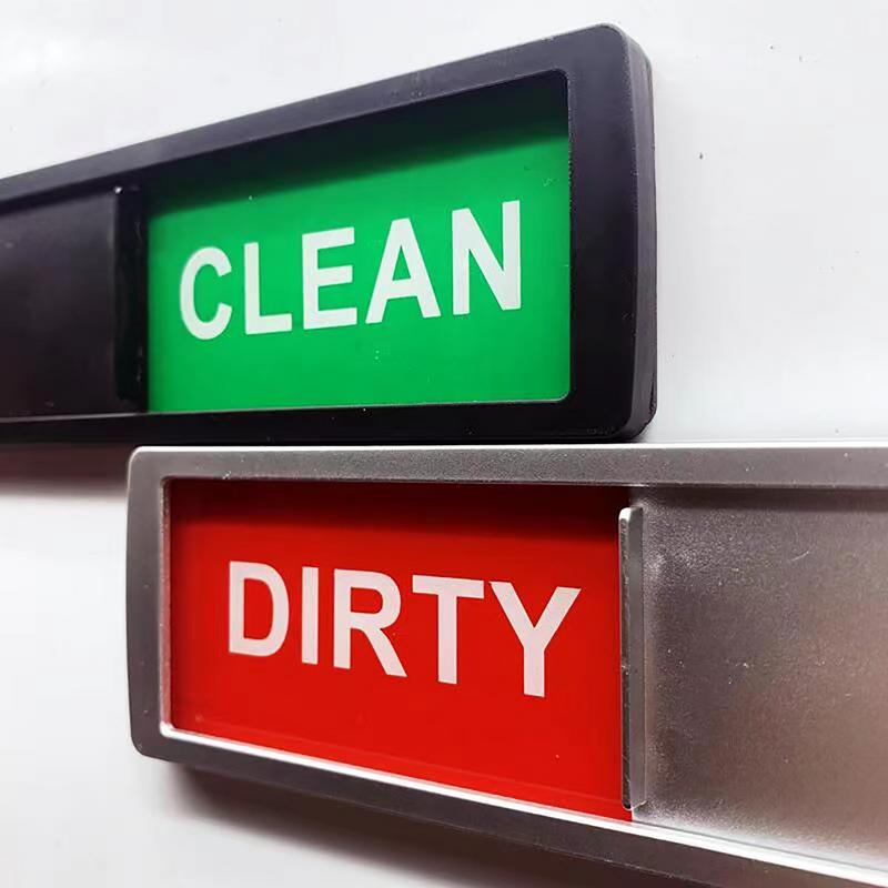 1pc Dishwasher Magnet Clean Dirty Sign Indicator, Stylish Universal Kitchen Dishwasher Refrigerator Magnet