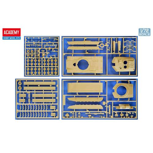 Academy 1/72 scale US Marine Corps M1A1 Abrams Plastic Model Kit 13430 (Tank)