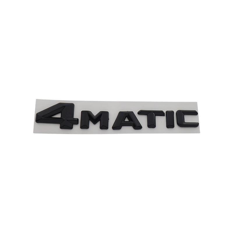 3D Premium 4MATIC 4 MATIC for car Hood Fender trunk Rear Bonnet Nameplate Decal Emblem Badge Sticker