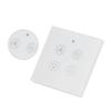 Intelligent Wifi Fan Light Switch Support RF Remote Control Voice Control 100?250V White