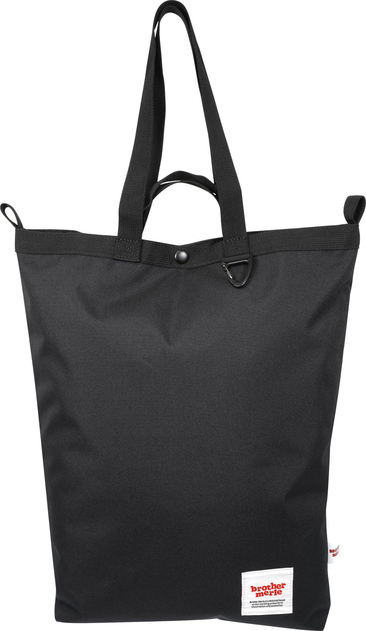 

Brother Marl 2-Way Tote Bag BAKETSU Shoulder Tote Bag 02 Red Logo