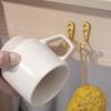 10/1pcs Clothes Hook Door Wall Hook Hanger Stainless Steel Towel Hook For Bathroom Clothes Coat Holder Bedroom Rack Organizer