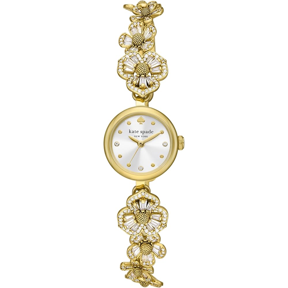 Kate Spade New York Monroe KSW1828 Women s Watch Gold Stainless Steel Elegant Design