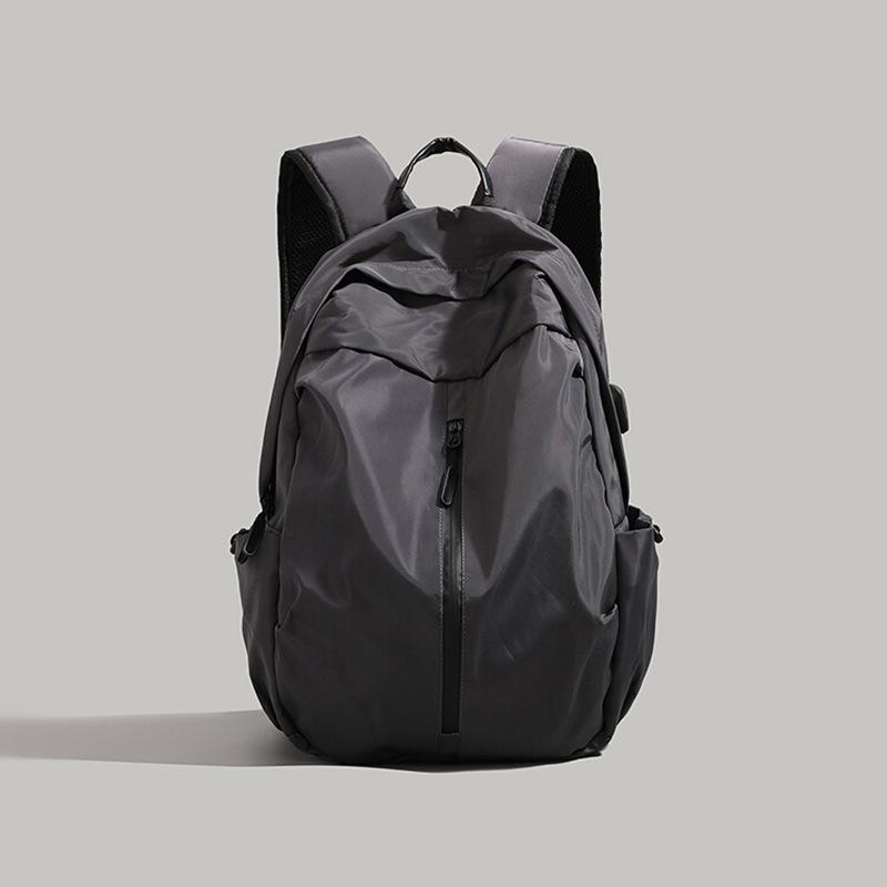 

Backpack for Women 2025 New Model Backpack for Men Large Capacity Short Trip Travel Bag Canvas Student Laptop School Bag Bag сірий колір