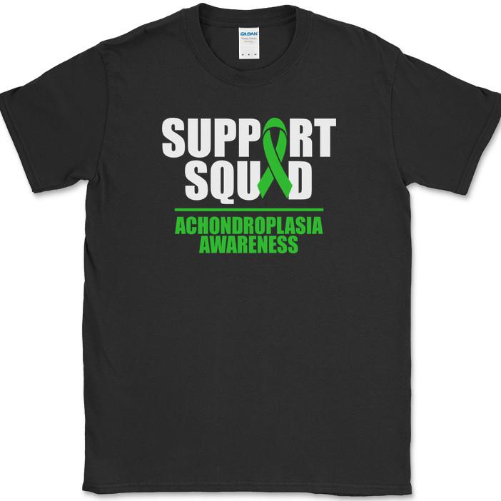 

SUPPORT SQUAD Achondroplasia Awareness T-Shirt Fund Raiser Group Tee M