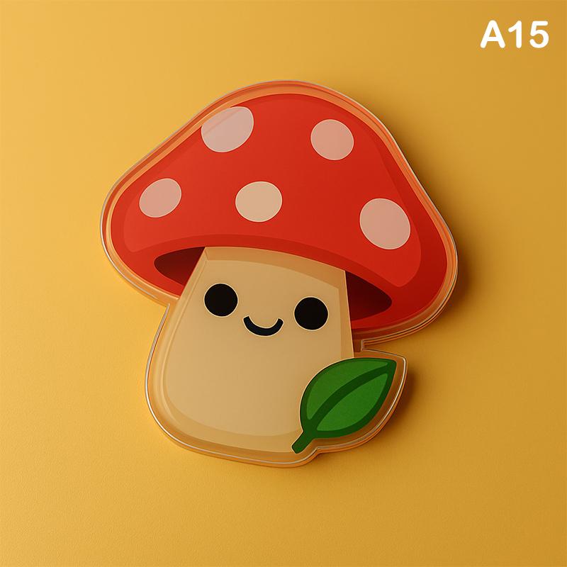 Cute Cartoon Acrylic Coaster Irregular Shapes Heat-Resistant Bowl Pad For Coffee, Tea, Hot Drinks Table Protectors Desk Decor