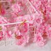 Artificial Cherry Blossom Vine – Silk Floral Decoration for Indoor Ceilings and Air Conditioning Water Pipe Covers