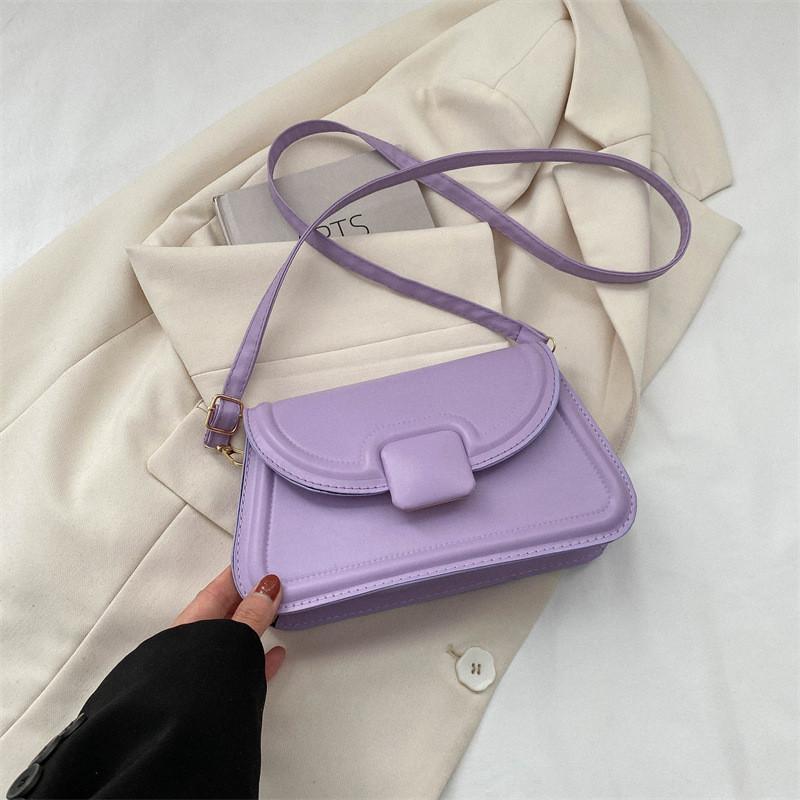 Beautifully Designed Small Shoulder Bag For Women In Trendy Street Style фиолетовый
