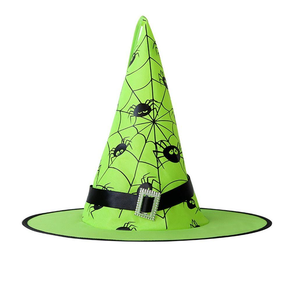 Hanging Ornament Halloween Witch Wizard Hat Home Accessories Wicked Witch Lighted Magican Hat Witch Hats with LED Light