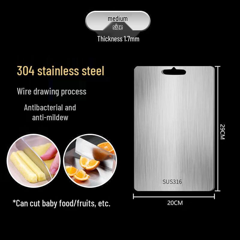

SPACEXPERT 316 Stainless Steel Cutting Board