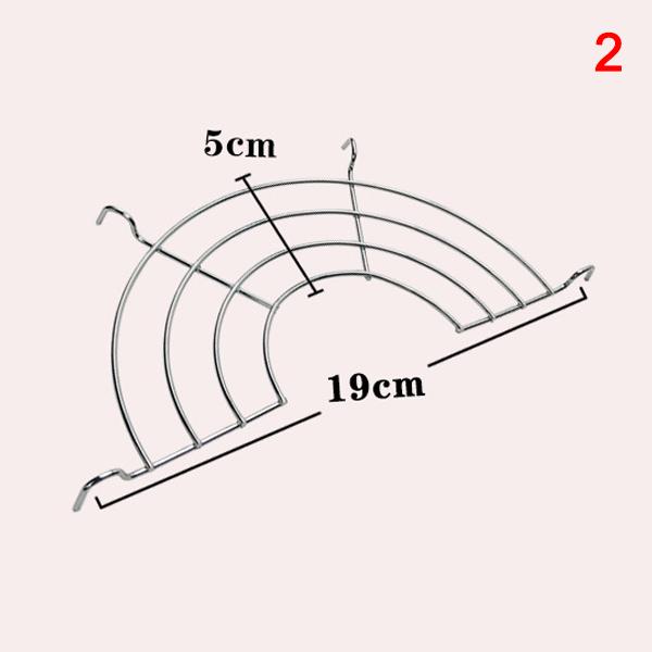 

Нержавеющая сталь Толстая проволока Полукруглый Подвесной Поддон для жарки Сливной Стойка Кухонные аксессуары Домашняя Жареная еда Масло Сливной фильтр