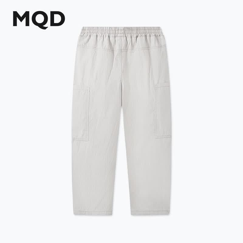 MQD Boys Summer Outdoor Cargo Long Pants 150 светло-серый