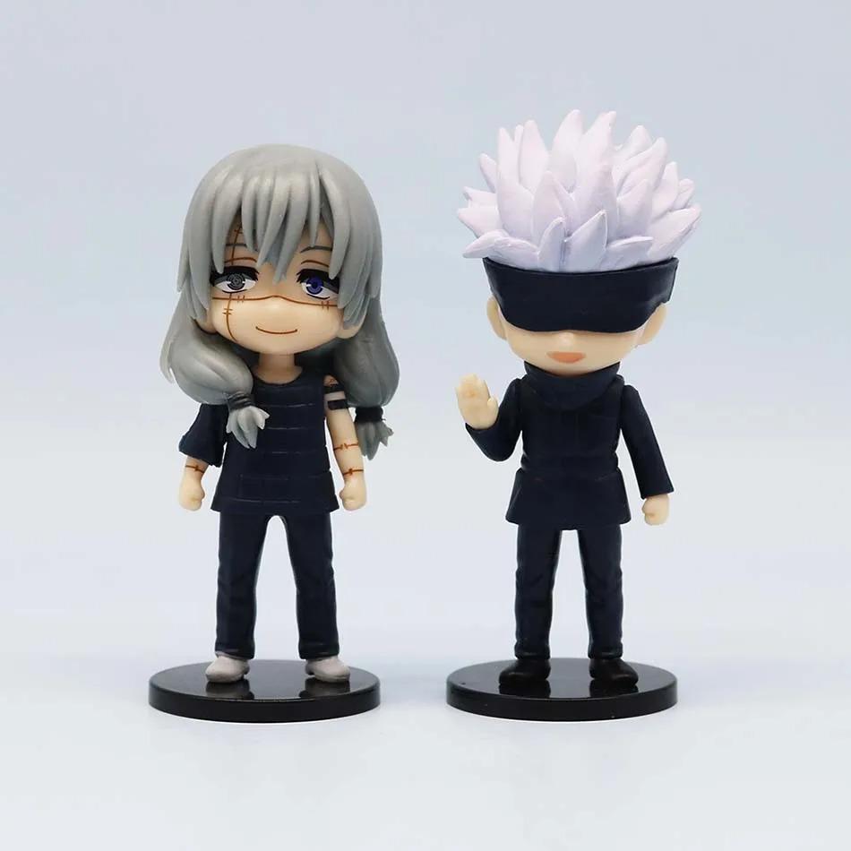 In Stock Mini Jujutsu Kaisen Gojo Satoru Mahito Getou Suguru Itadori Fushiguro Anime Figures Toys
