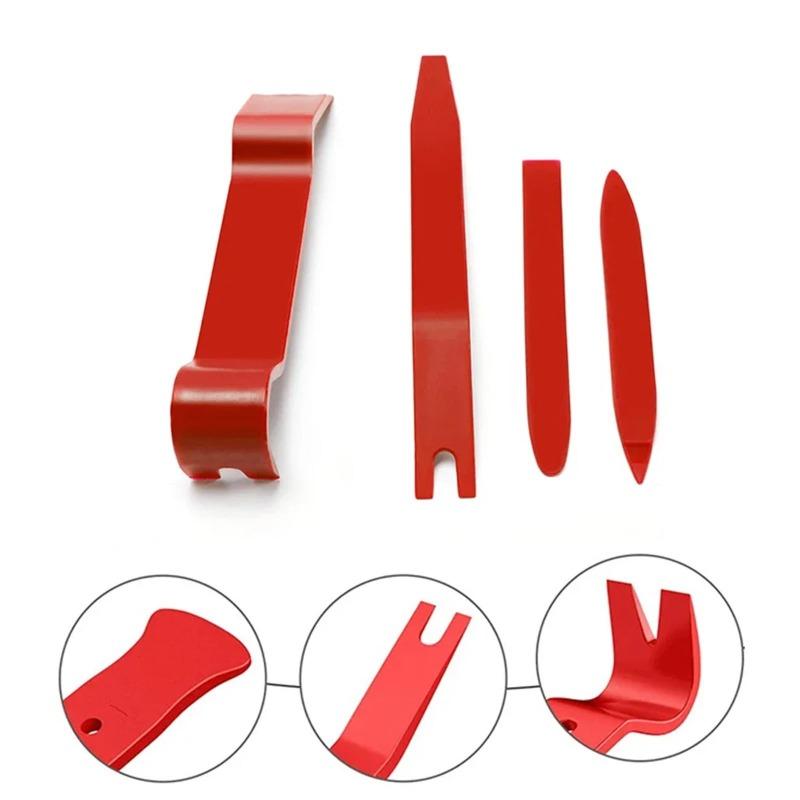 12/19 Pcs Car Pry Board Tool Set - Hard POM Audio/Instrument Panel Disassembly Tool  | 19Pcs with Storage Bag