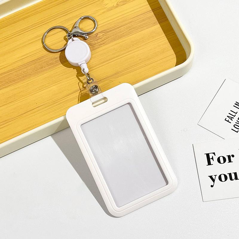 Cute Badge Holder Retractable Badge Clip Colorful Badge Reel With Id Card Holder For Nurse Office Hospital Supplies