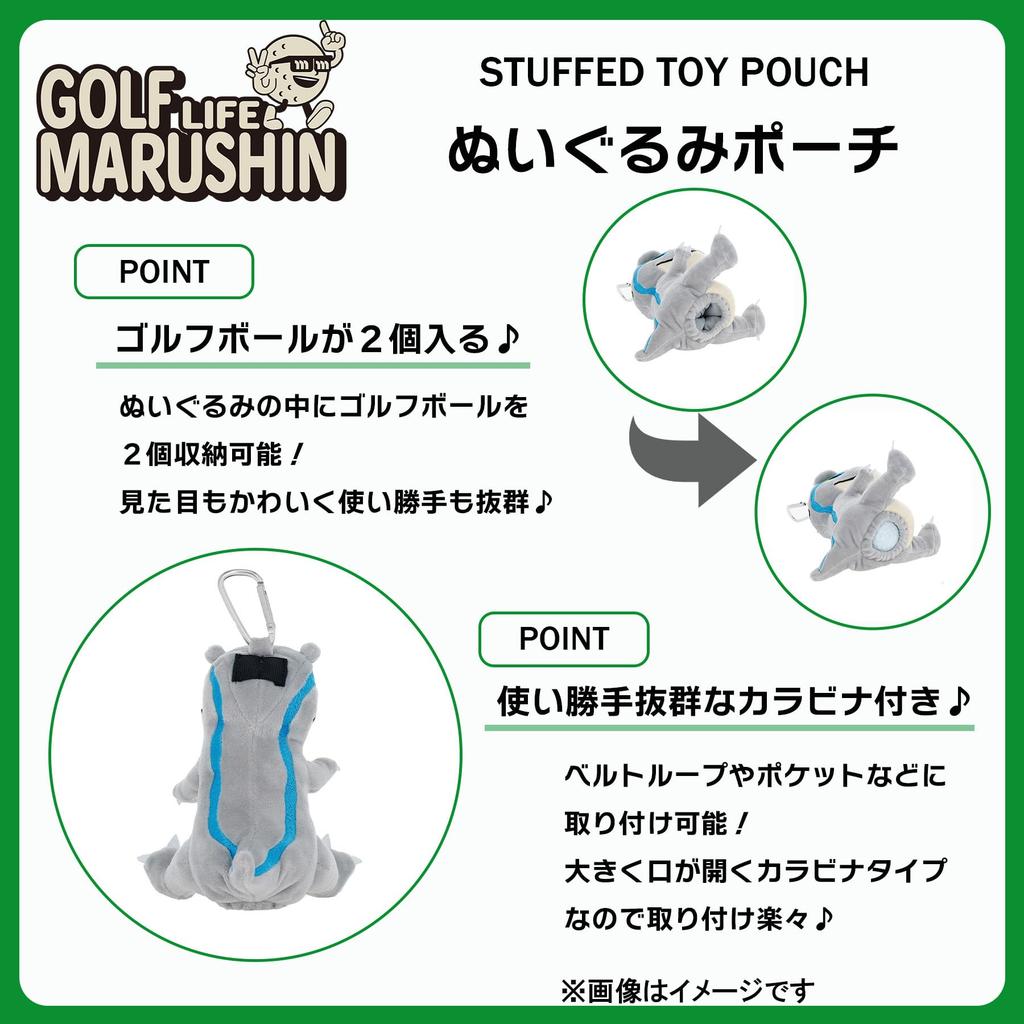 Marushin Golf Moomin 1525008800 Pouch, Design, Beginner's, Character,