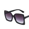 Big Frame Fashion Oversized Sunglasses Women Brand Designer Plastic Female Gradient Sun Glasses  mujer UV400