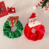Rentier Weihnachtsscrunchie: Hochwertiges elastisches Haarband für Frauen, Festliche Kopfbedeckung E18