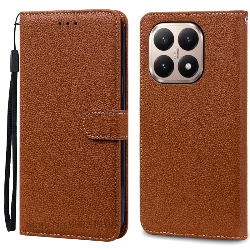 Etui Mi 15T/15T Pro Dla Xiaomi 15T Etui Portfel Klapka Skórzany Pokrowiec Dla Xiaomi 15T Pro Etui Książeczka na Telefon Wstrząsoodporna Coque Fundas