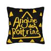 Metal Angine de Poitrine Rock Music Square Pillowcases Polyester Home  Cushion Case Creative Decorative Pillow Cover