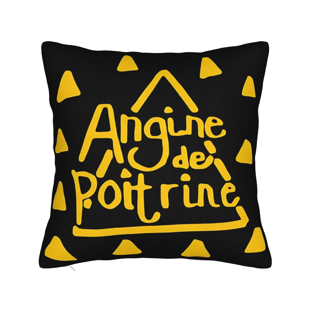 Metal Angine de Poitrine Rock Music Square Pillowcases Polyester Home Cushion Case Creative Decorative Pillow Cover