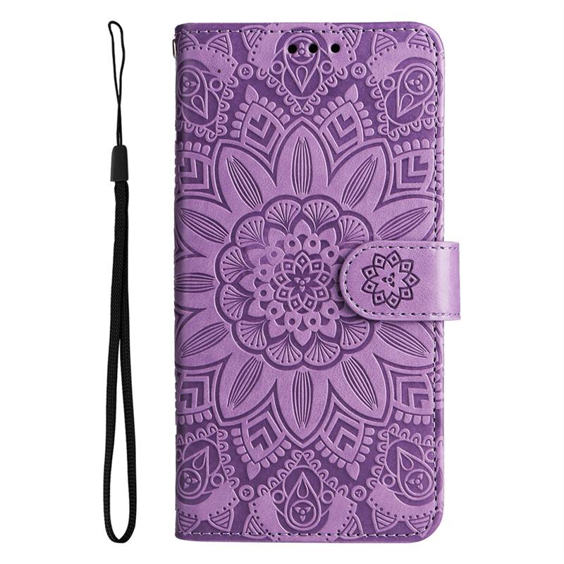 Datura Phone Bags Housing For Samsung Galaxy S22 S21 S20 FE A52S A035F F12 F22 M12 M22 M23 M32 M33 M52 M53 5G Lovely Cover D27F For A035F фиолетовый