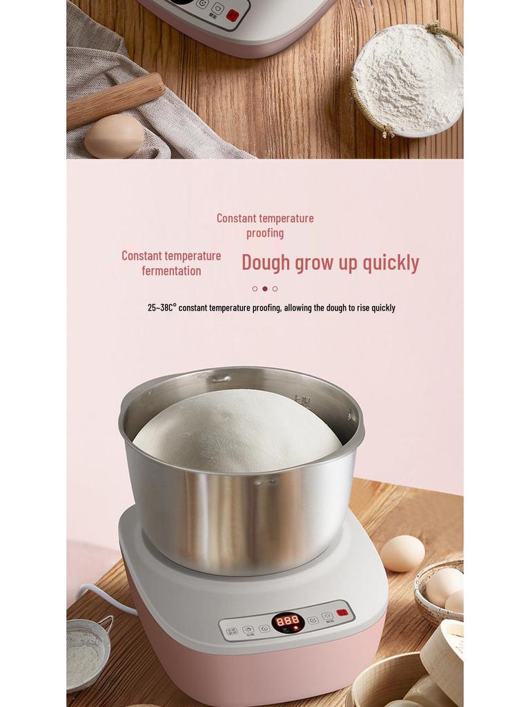 Fully Automatic Bread & Mantou Maker: Dough Mixer, Proofing & Kneading Machine