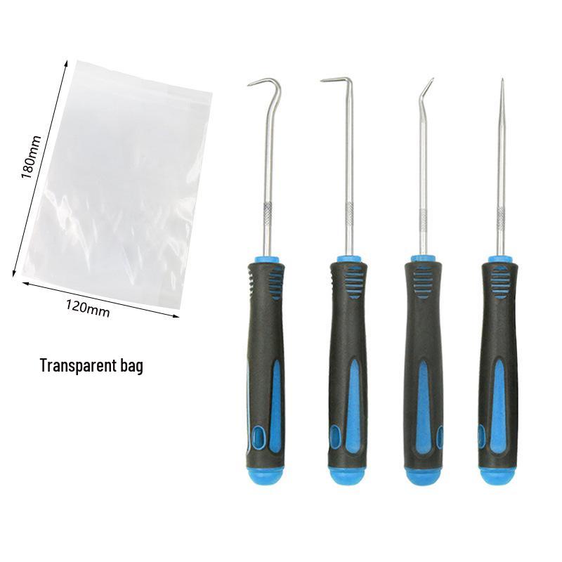 Sofort verfügbar 4-teiliges Mini-Wellendichtring-Haken & Dichtungsentferner-Werkzeugset