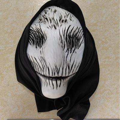 Horror White Ghost Mask, Party Scary Mask